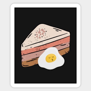 Sandwiches and eggs Sticker